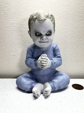 Spirit Halloween Deceptive Dougie Zombie Creepy Scary Baby Latex Decor Prop picture