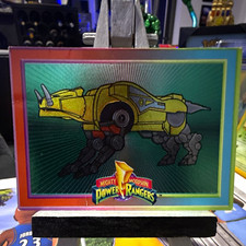 Collect-A-Card Mighty Morphin Power Rangers 1994 Power Foil #9 Sabertooth Tiger picture