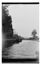 Danville Pennsylvania Profile Rock Standard Postcard picture