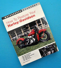 1937-64 How to Restore Your Harley Manual Book GA W WL U UL UH ULH E EL F FL FLH picture