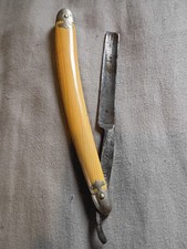 Antique American Steel Narrow Straight Razor. picture