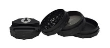 Phoenician - Large 4 Piece Black Grinder with Paper Holder Authentic picture