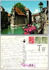 Continental Palais L Isle Annecy France Postcard picture