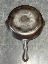 Vintage Griswold No. 6 Cast Iron Skillet 699C Erie PA USA Small Block Logo… 9” picture