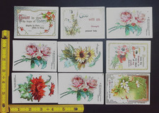 Vintage Religious Prayer & Holy Cards - Lot of 9 picture