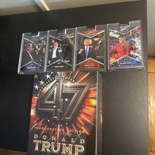 2025 Wild Card Alumination Donald Trump 4 Card Lot With Two 1/1s. MAGA Melania picture