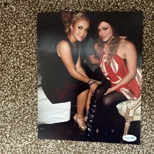 Hayden Panettiere Signed 8x10 Photo Autograph ACOA with HILARY DUFF picture