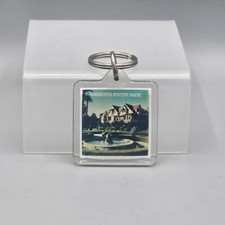 Winchester Mystery House Acrylic Lucite Keychain Vintage picture