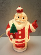 VTG 50’s Harett Gilmar King Bank Santa Lighted Orig Tree Excellent Condition picture