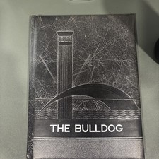 Vintage 1963 Salem High School Nebraska Yearbook The Bulldog Hardcover Annual picture