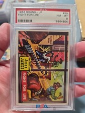 1959 Topps Round Up #59 FIGHT FOR LIFE PSA 8 NM-MT Jesse James picture