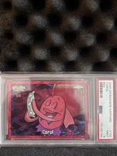 Topps 2025 SpongeBob Sapphire #125 Carol Red Parallel /5 PSA 9 picture