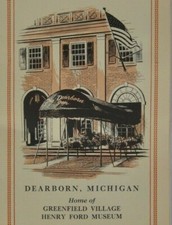 The Dearborn Inn Colonial Homes and Motor House, Promotional Brochure Michigan picture