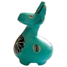 Cute soapstone blue giraffe picture