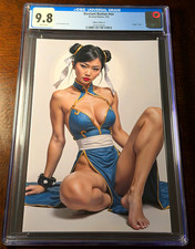 FREE SHIPPING Deviant Nation #nn CGC 9.8 Chun-Li Street Fighter Virgin LTD 100 picture