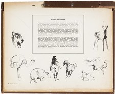 Walt Disney Bambi Studio Character Reference Book Rare Animation Model Sheets picture
