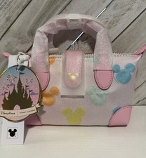 Disney Parks 2026 Stoney Clover Mickey Icon Rainbow Pouchette Crossbody NEW NWT picture