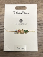 🔥Girls Crew Disney Parks - WALT DISNEY WORLD 4 Four Parks 🏰 ICONS Bracelet  picture