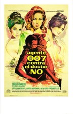 James Bond 007 Sean Connery Movie Dr. No 50th Anniversary Movie Spanish Postcard picture