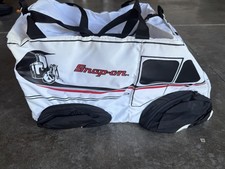 Vintage Rare Snap-On Tools White Van Truck Shaped Tote Duffle Bag picture