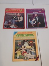 VTG 1982-1984 Xavier Roberts Cabbage Patch Soft Sculpture Pattern Book Lot OF 3 picture