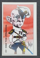 Eric Von Stroheim Italian Trading Card 1971 Once Upon a Time Hollywood picture