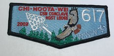 OA Lodge 617 Chi Hoota Wei 2003 Conclave   Mint  BC2 picture