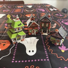 Midwest Cannon Falls EYE SCREAM PARLOR  Halloween Porcelain Hinged Trinket Box picture