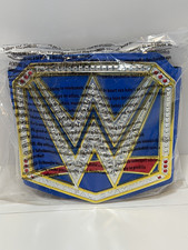 NEW Mattel WWE Blue Universal Championship Toy Title Belt Kids Role Play Sealed picture