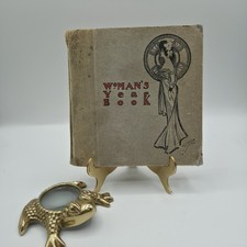 Antique 1900s Woman's Year Book - Merrill Press Toledo Ohio - Wells College... picture