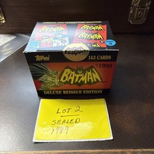 1989 Topps Batman Deluxe Reissue Edition of 1966 Topps (Factory Sealed Set) #2 picture