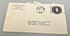 1946 University of Michigan Law School Admissions Letter in Envelope picture