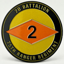 75th Ranger Regiment 2nd Battalion Charlie Co The Professionals Challenge Coin picture
