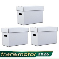 3/5/10 Short Comic Book Storage Boxes Holds 150-175 Stackable Archival Cardboard picture
