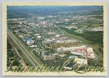 Postcard Aerial panoramic view of I Drive, 1-4. and Universal Blvd Orlando, Fl picture