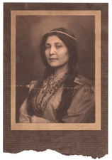 Beautiful Native American Woman, Possibly 