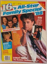 Vintage 16's All-Star Family Special '88 Magazine Winter 87-88 picture
