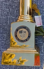VTG Xtra RARE NEW() UNUSED(?) St. Joseph's University Philadelphia BRASS Lamp picture