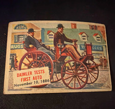 C.T.C. See Scoop VTG 1886 #116 Daimler Tests First Auto Trading Card picture