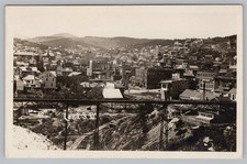 RPPC Panoramic View of Lead SD South Dakota Real Photo Postcard 1910s picture