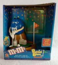 M&M Mars Collectibles Chocolate Candy Dispenser Putting Blue Golf Theme picture