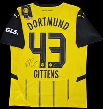 Jamie Gittens | Signed BVB Borussia Dortmund Jersey | England | New picture