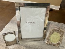 VTG Lot of 3 Sterling Silver .925 Photo Frames Gorham , Reed & Barton, Raimond picture