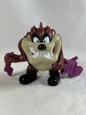 Vintage Looney Tunes Tas the Tasmanian Devil Rock Band Musician PVC figurine picture