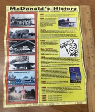 McDonald’s BROCHURE From Original San Bernardino CA Location Route 66 Retro USA picture