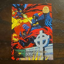 Fleer 1993 Marvel Universe Demogoblin Cloak Nightwatch #21 Base Card Bart Sears picture