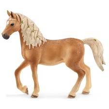 Schleich Arabian Palomino Horse Mare with fancy braided mane & tail NEW SEALED picture