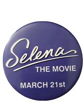 Selena Quintanilla Vintage Promotional Movie Merchandise Pinback Button Rare picture