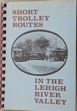 ***VINTAGE 1967 LEHIGH RIVER VALLEY SHORT TROLLEY ROUTES BOOKLET*** picture