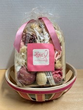 Longaberger 2011 Horizon of Hope Potpourri Basket Set picture